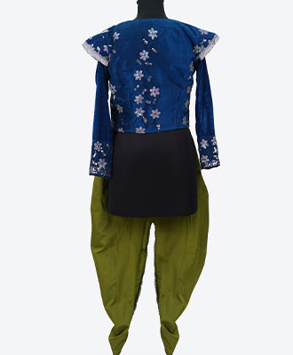 Cropped Faux leather Jacket